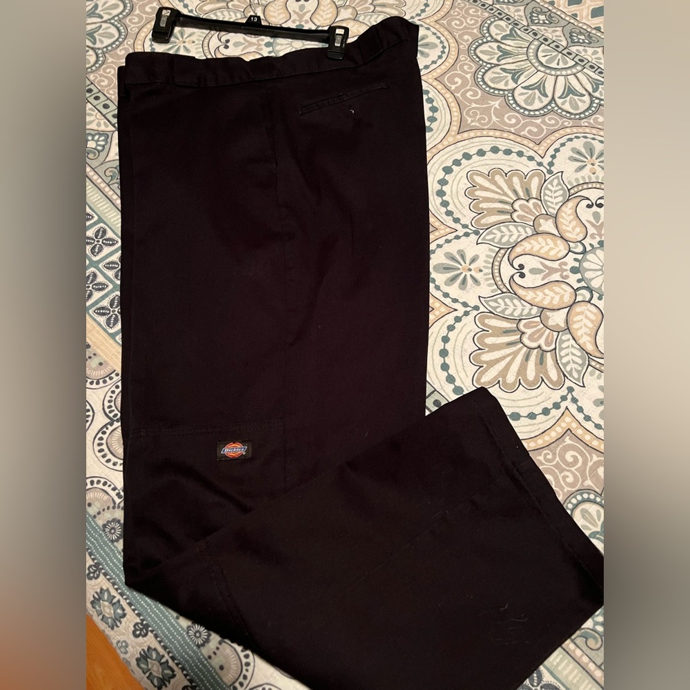 Vtg 90s dickies pants 42x34 Men’s Tall long work carpenter black 42 34